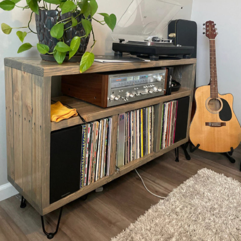 Rangement pour disques vinyles À un autre niveau