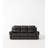 Jayshon 83 " Faux Leather Sofa-1228188393
