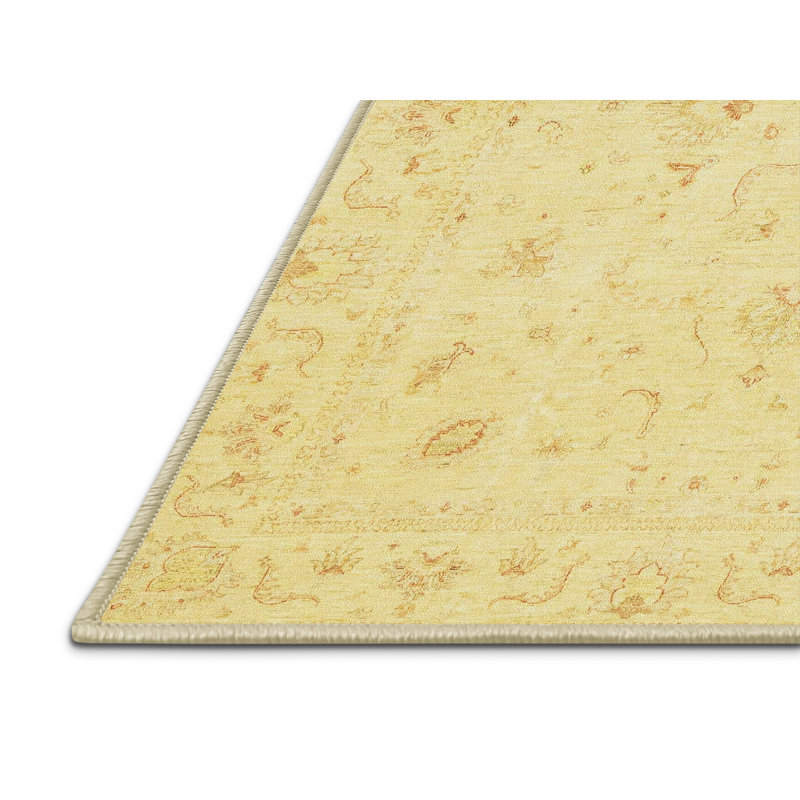 Abstract Indoor Rug, Rectangle 2' x 4'