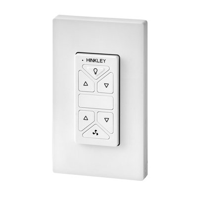 Télécommande de ventilateur non-réversible en blanc