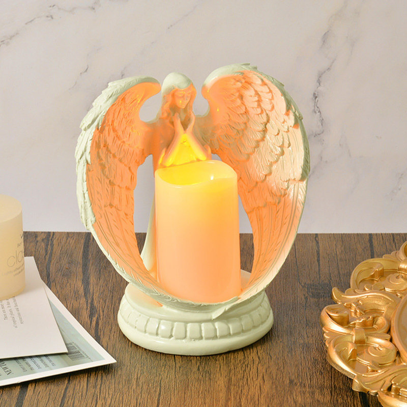 Lampe bougie avec bougeoirs
