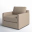 Fauteuil pivotant rembourré Betthezul