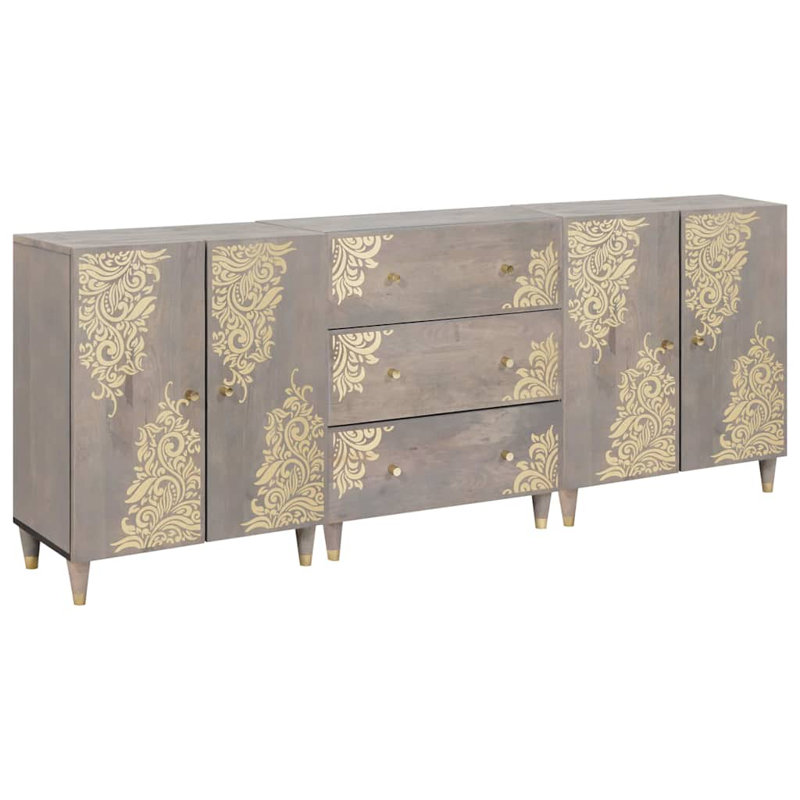 Solid Wood Bathroom Storage Cabinet
