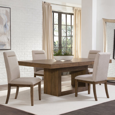 Jaquelyn Extendable Trestle Dining Set