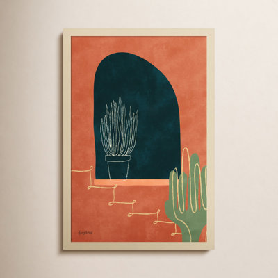 Desert Succulents Print by Becky Thorns