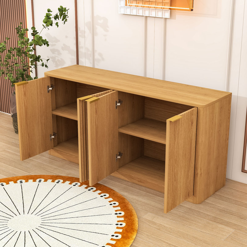 Armoire de rangement Elegant Wave, Natural