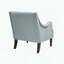 Chaise d'appoint transitionnelle avec dossier capitonné