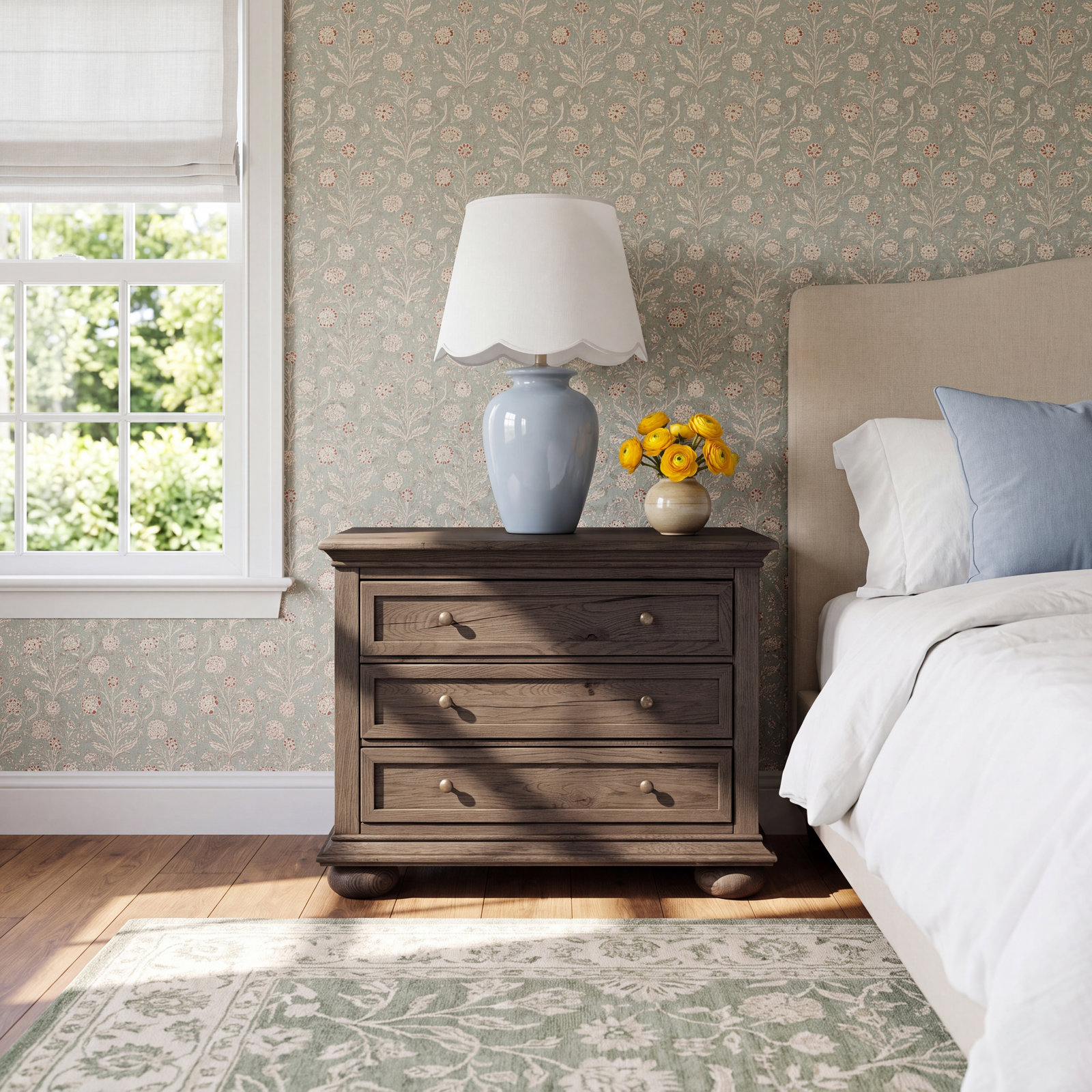 Geoffrey Nightstand, Black
