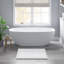 Tapis de bain de luxe réversible 100% coton touffeté 3000 g / m², texture moelleuse semblable au nuage, lavable à la machine, certifié Oeko-Tex-1315153082-1340807872