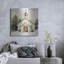  «Country Church At Christmas 1» par Nicole DeCamp, art mural en métal, 36 po x 36 po-540873892