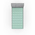 Almond Green Laurel Green Floral