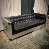 Kantz 78.74'' Faux Leather Sofa