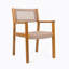 Chaise de salle à manger brun clair