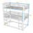Twin Over Twin Over Twin Triple Metal Bunk Bed With Ladder-700741889