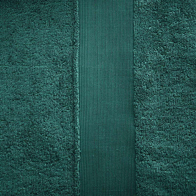 Anti-Bacterial 100% Cotton 6 Piece Towel Bale, Forest Green