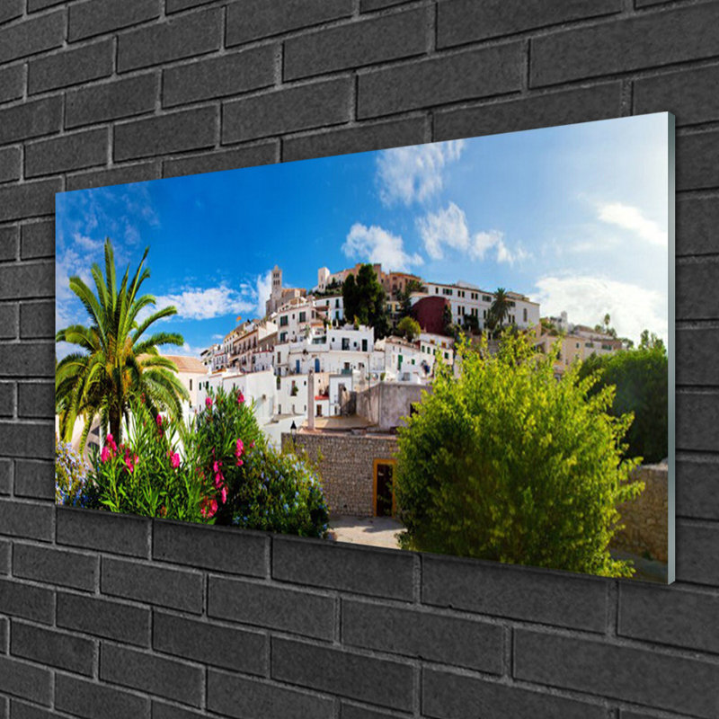 City Landscape - Unframed Photograph on Glass