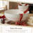 Spode Christmas Tree Polka Dot 2-Piece Tiered Chip and Dip, Set of 2