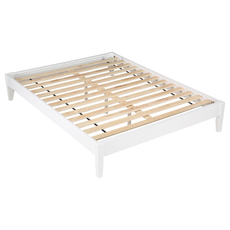 Chelmsford Universal Platform Bed, White, King