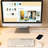 Modern White Computer Desk With 3 Drawers And Easy Surface 41 Charging Socket Ample Storage