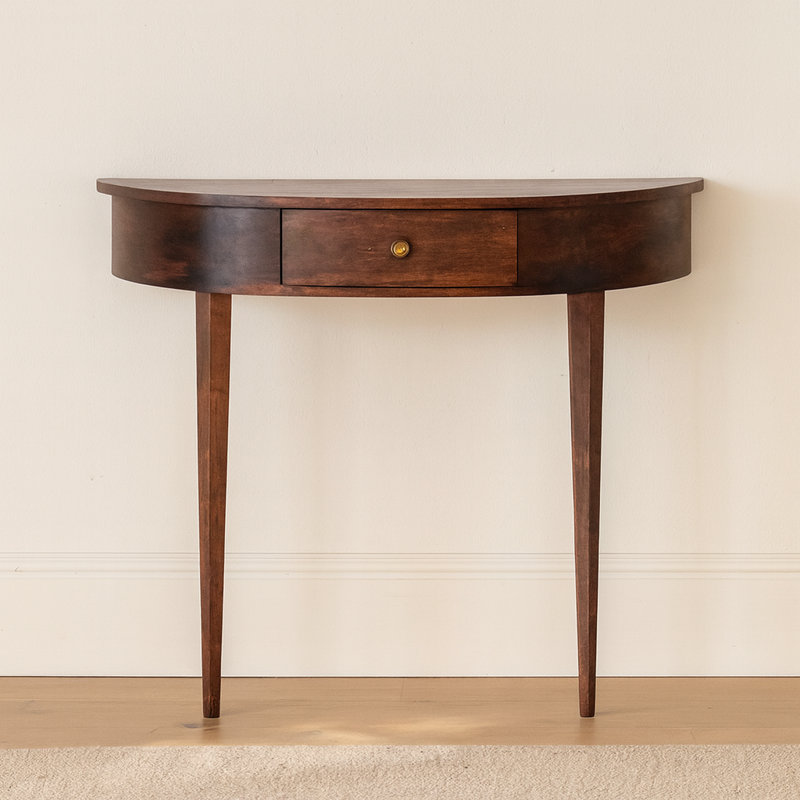 Console en châtaignier sans dossier