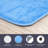 Billybob Memory Foam Bath Rug Set - 2-Piece Bath Mats with Microfiber Top - Non-Slip Absorbent Rugs-27041067