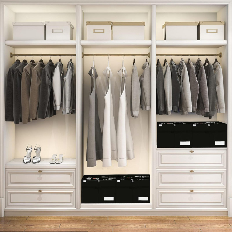 Rangement pour chaussures Nyaomi, Noir