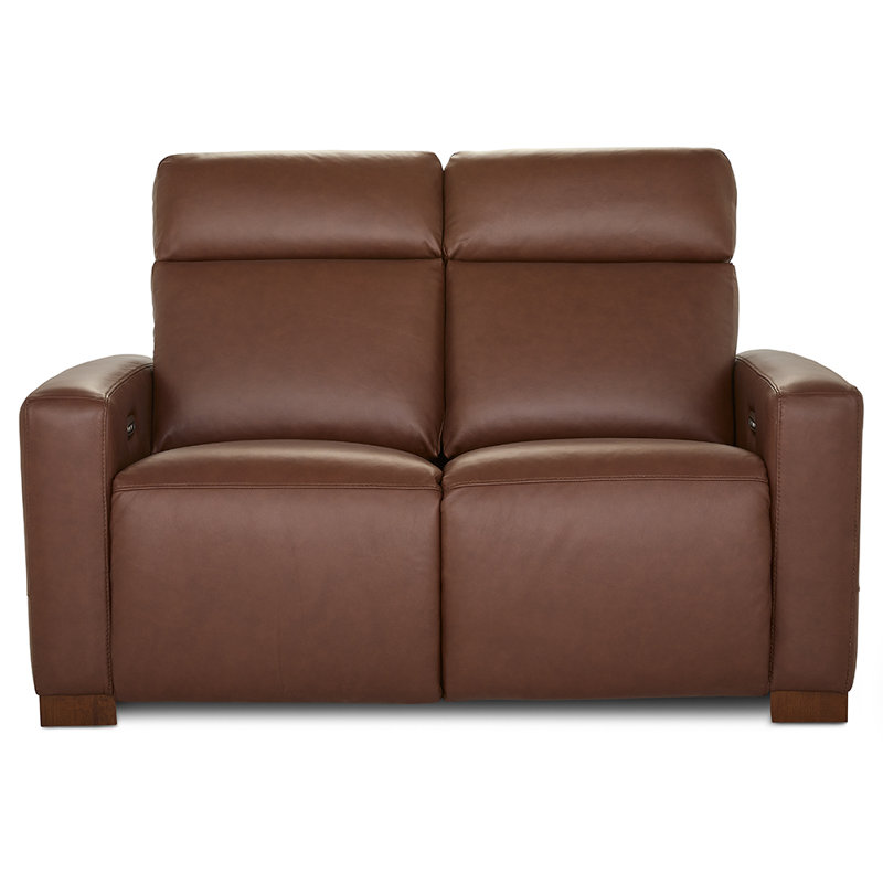  Causeuse inclinable en cuir avec appui-tête Acadia