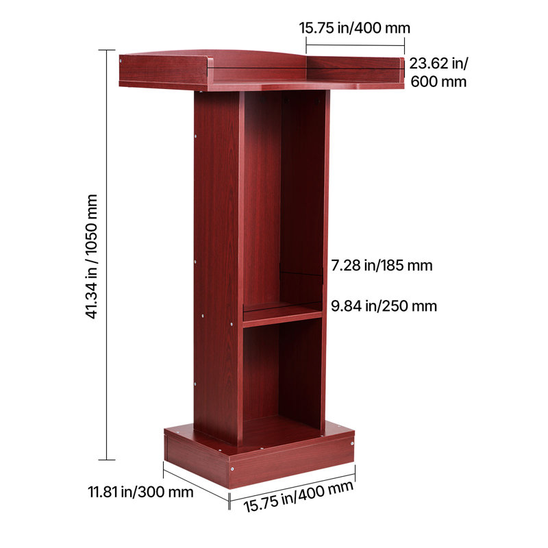 105cm Particle Board Full Podium