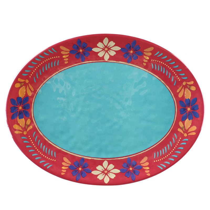 Plateau de service en plastique mélaminé Bonita Talavera