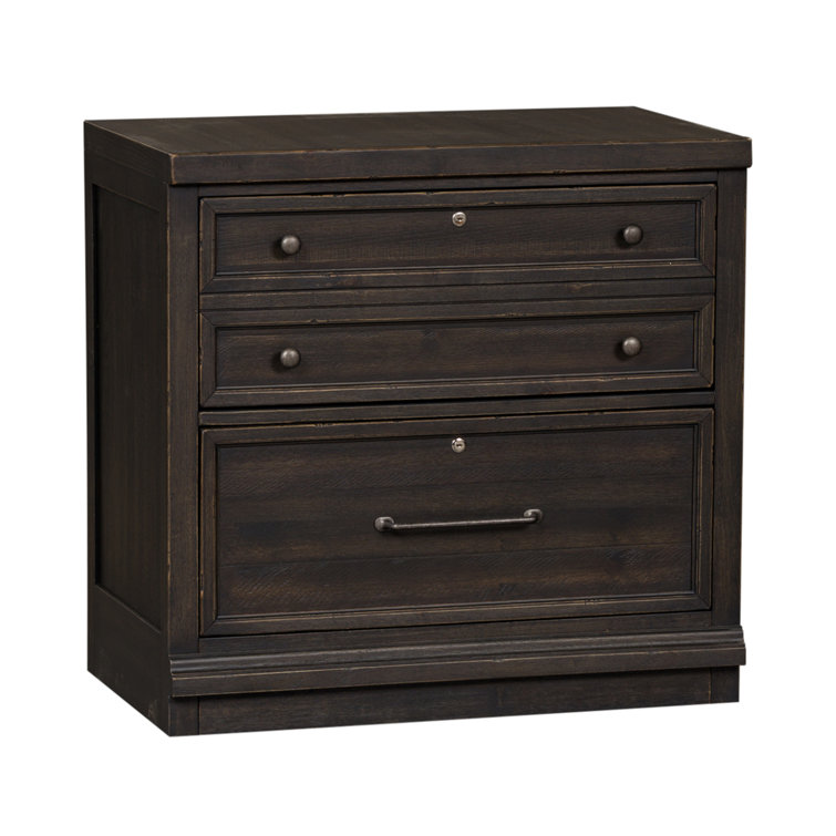 Kaloyan 34'' Wide 2 -Drawer File Cabinet