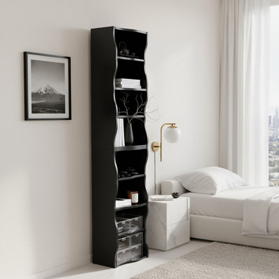 Tablette mince à 8 couches réglables avec bordure ondulée