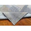 Petit tapis décoratif de 3 x 5 po, tapis en laine noué à la main, tapis géométrique brun gris neutre, tapis luxueux de style abstrait moderne de style indien Josef