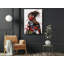 «Woman Adorned with Wild Graffiti», impression sur toile, décoration murale moderne pour la maison et le bureau-124616098