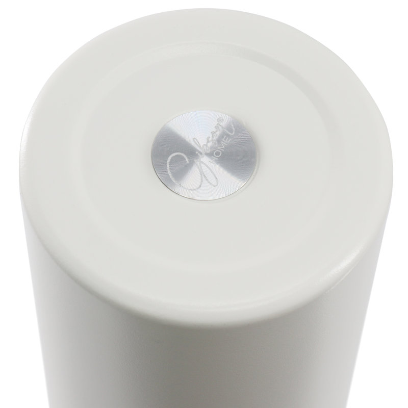 Bouteille thermique en acier inoxydable 38 oz avec couvercle crème Gibson Home Marina