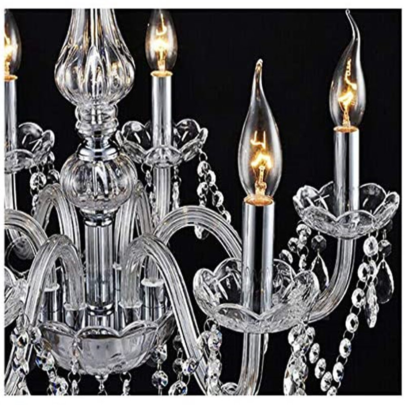 Abygaelle 8 - Light Crystal Empire Chandelier