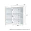 Armoire de rangement murale avec tablettes l 24 po x H 30 po-70377452