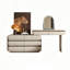 Table de meuble-lavabo extensible Light Luxury