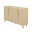 Versatile Buffet Cabinet - Beautiful Wood Sideboard With Adjustable Shelves & Unique Arc Handles-200650908