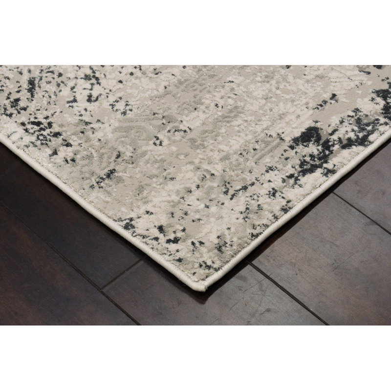 Grisby Abstract Indoor Rug, Runner 2'2" x 7'7"