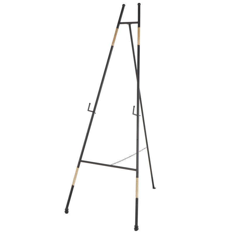 Cole & Grey Adjustable Metal Tripod Easel, 53.50" H x 22" W x 30" D