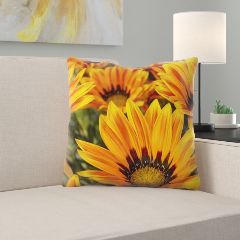 Coussin magnifique fleur