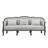 Transitional Style Sofa With Pillows