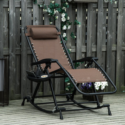 Chaise berçante pour l'extérieur Zero Gravity