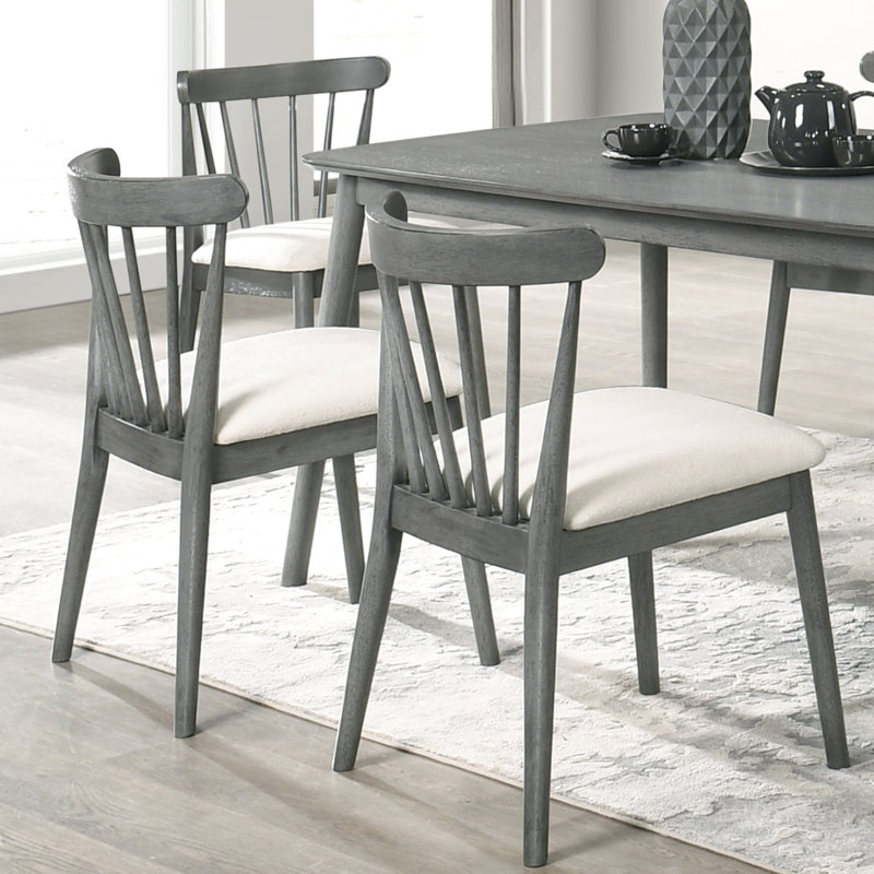 Chaises de salle à manger pliantes rustiques 2 pièces avec structure en bois massif gris, style traditionnel rétro, dossier à lattes ergonomique et confortable, assemblage simple pour une utilisation extérieure dans le jardin, installation rapide et facile