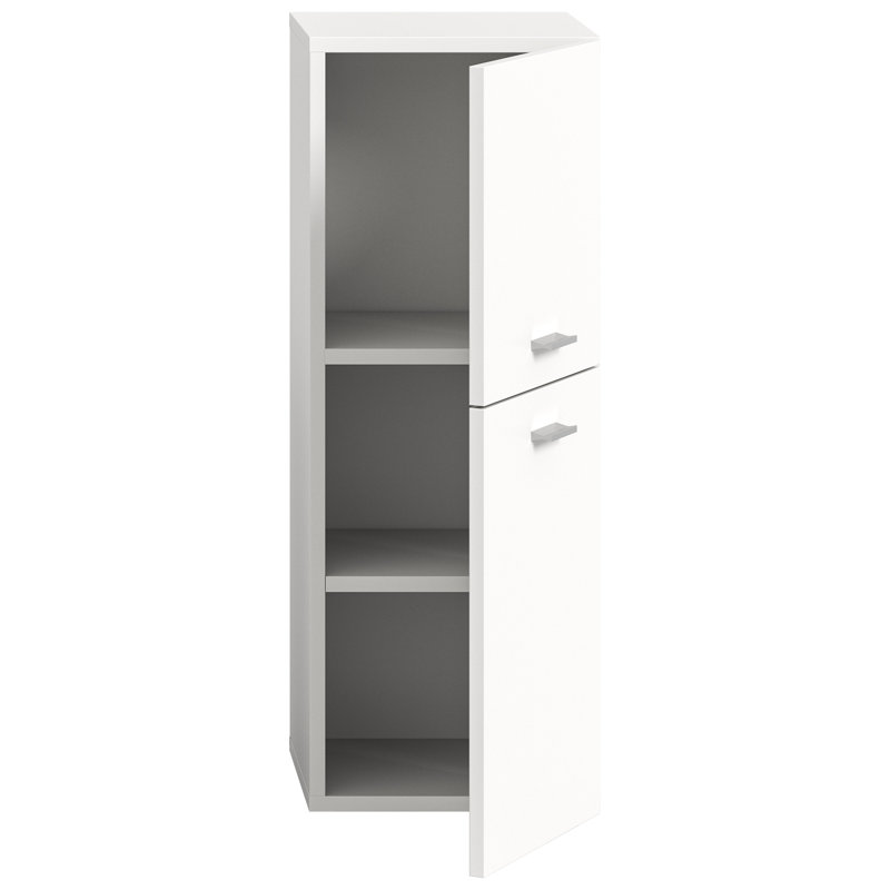 Boston Particle Board Freestanding Bathroom Cabinet, White