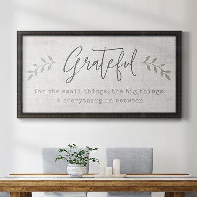 " Grateful For Everything "