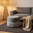 Haven Round Storage Ottoman Bench, 23.23 Inch Upholstered Foot Rest Stool for Living Room-135947530