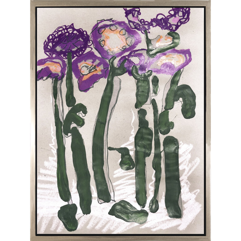 Big Bouquet Purple Painting