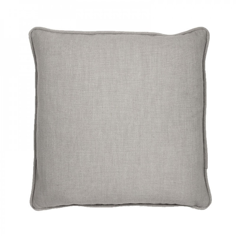 Feather Down Insert Pillow, Light Gray, Square, 24"H x 24"W