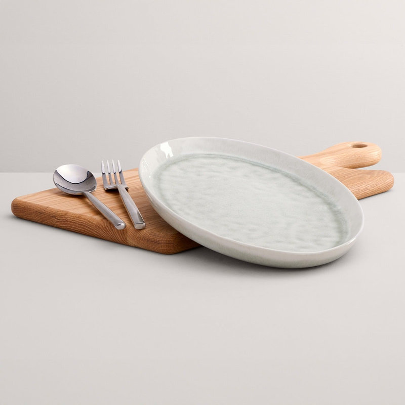 Stellar Stoneware Platter, 22cm W x 32cm L